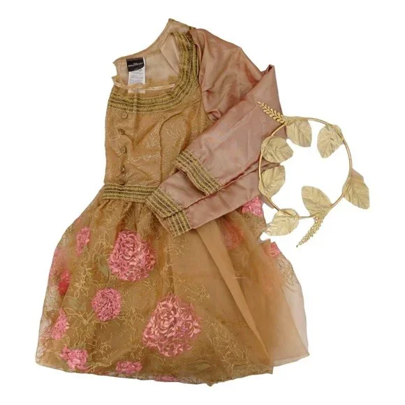 Disney | Costumes | Disney Maleficent Girls Aurora Coronation Costume Brown Pink Floral S 46 New | Poshmark Disney | Costumes | Disney Maleficent Girls Aurora Coronation Costume Brown Pink Floral S 46 New | Poshmark